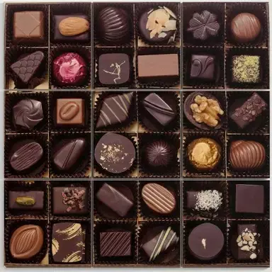 art pictures of box of chocolate - Google Search