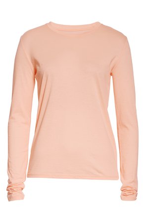 Vince Essential Long Sleeve Pima Cotton T-Shirt | Nordstrom