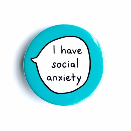 I have social anxiety || sootmegs.etsy.com
