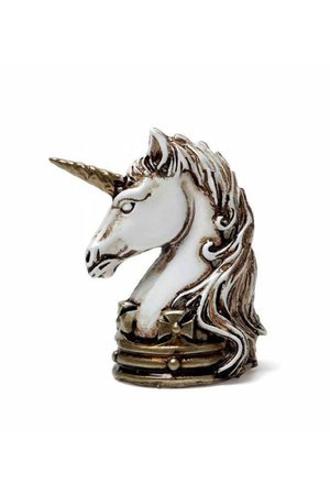 Unicorn Miniature Ornament by Alchemy Gothic | Gothic