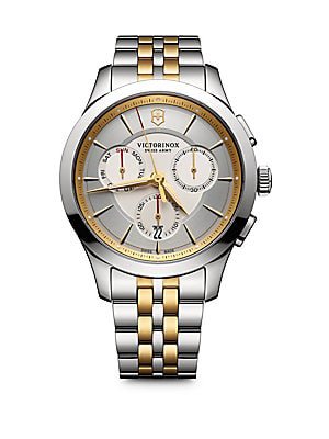 Longines - Conquest Classic Automatic Stainless Steel and Gold Cap 200 Bracelet Watch - saks.com