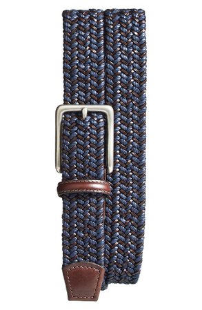 Torino Woven & Leather Belt | Nordstrom