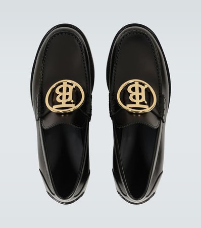Bedmoore Loafers With Tb Buckle - Burberry | Mytheresa