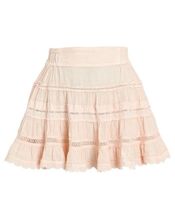 Sunday Saint Tropez Clarisse Linen Mini Skirt | INTERMIX®