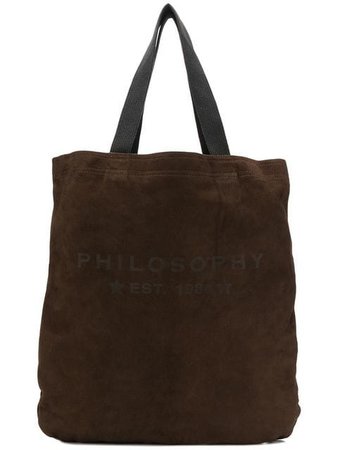 Philosophy Di Lorenzo Serafini logo shopper tote
