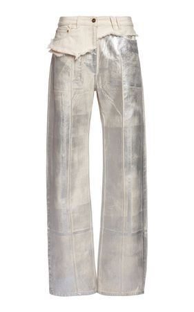 Distressed Rigid Low-Rise Wide-Leg Jeans By Jacquemus | Moda Operandi