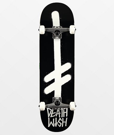 Deathwish Logo 8.5" Skateboard Complete | Zumiez