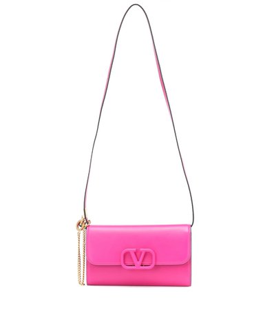 Valentino Garavani Vsling Small Leather Shoulder Bag - Valentino | Mytheresa
