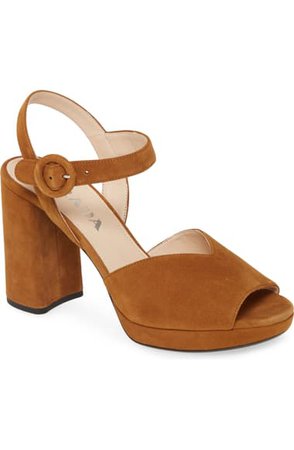 Prada Platform Sandal (Women) (Nordstrom Exclusive) | Nordstrom