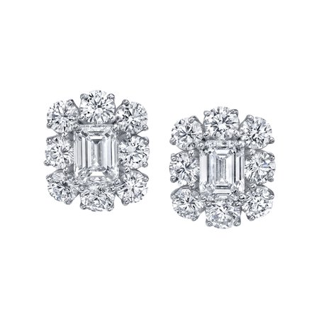 Norman Silverman, Classic Diamond Earrings