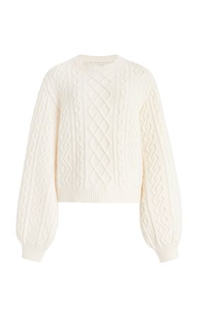 Wool-Cashmere Cable Knit Sweater By Chloé | Moda Operandi