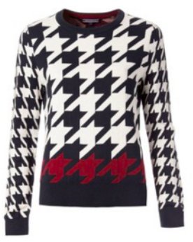 Tommy Hilfiger Houndstooth Sweater