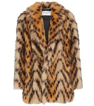 Saint Laurent - Shearling coat | Mytheresa