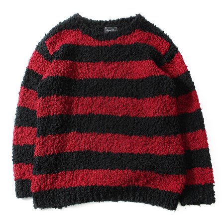 Aeon sur Instagram : Number (N)ine FW03 Grunge Striped Sweater BIN: $950 Size: 2 (Fits Oversized) Collection: Fall / Winter 2003 “TOUCH ME I’M SICK” / “A NEW…