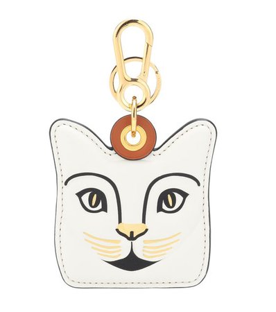 Cat Leather Bag Charm | Loewe