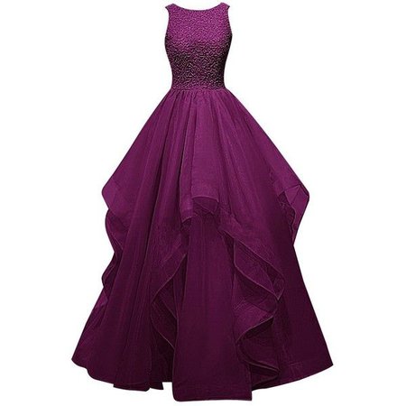 Purple formal gown/dress