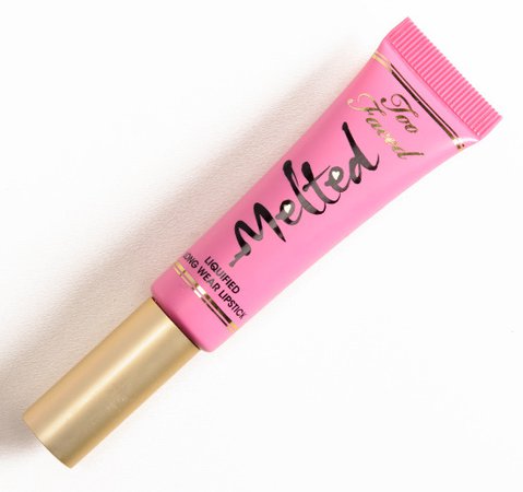 too faced melted lipstick marshmallow pink