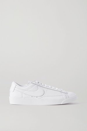 Blazer Low Leather Sneakers - White