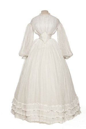 robe de mariée, corsage, jupe, jupon, | Les Arts décoratifs