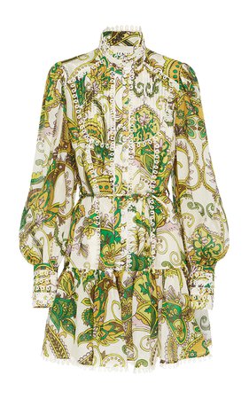 Octavia Ruffled Mini Dress By Alémais | Moda Operandi