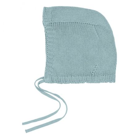 Rose in April - Otto Knitted Bonnet - Light blue | Smallable