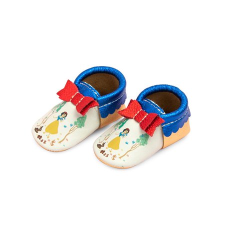 Snow White Moccasins for Baby by Freshly Picked | shopDisney