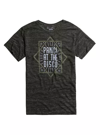 Panic! At The Disco Art Deco Grey T-Shirt