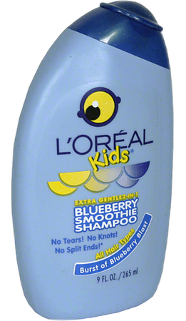 loreal kids 2-in-1 blueberry smoothie shampoo/conditioner
