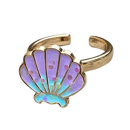 Pastel Shell Anxiety Ring 💜BOOGZEL APPAREL – Boogzel Apparel