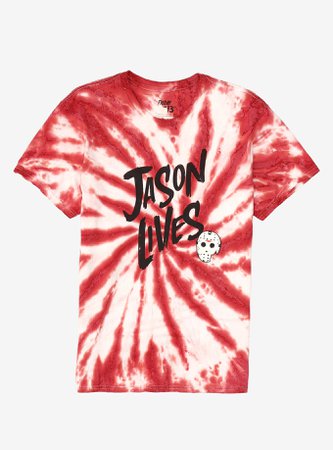 *clipped by @luci-her* Friday The 13th Jason Lives Tie-Dye Girls T-Shirt Plus Size