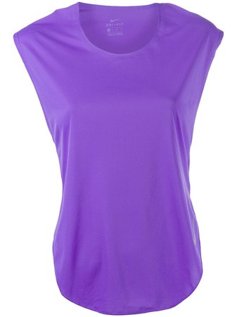 Purple Nike Reflective Tank Top | Farfetch.com