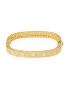 Roberto Coin Princess 18k Yellow Gold Diamond Bangle | Neiman Marcus