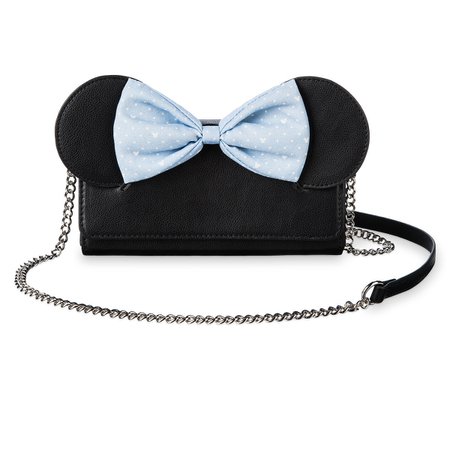 Minnie Mouse Chambray Bow Crossbody Bag | shopDisney