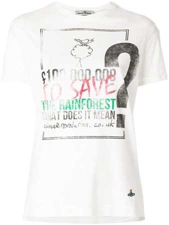 rainforest print T-shirt