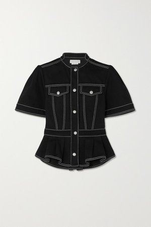 Denim Shirt - Black