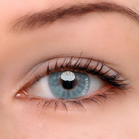 Order Ice Blue Colored Contact Lenses Online - ttdeye