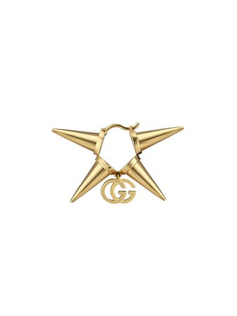 Gucci 18kt Yellow Gold GG Running Single Earring - Farfetch