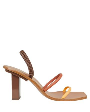 Kaia Strappy Leather Sandals