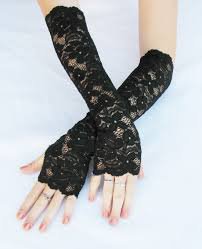 lace black gloves - Google Search