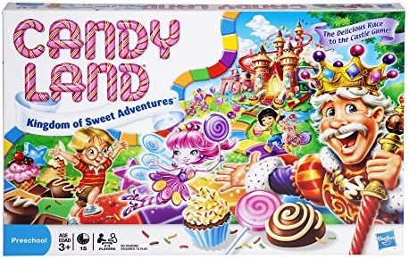 Amazon.com: Hasbro Gaming Candy Land Kingdom Of Sweet Adventures Board Game For Kids Ages 3 & Up (Amazon Exclusive), Red : Toys & Games