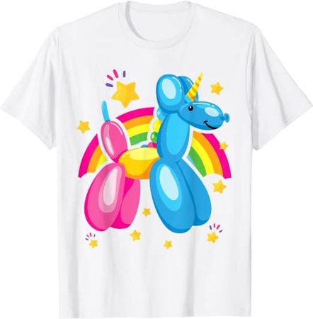 Amazon.com: Kidcore Clothes Balloon Unicorn Aesthetic Clothes Teen Girls T-Shirt : Clothing, Shoes & Jewelry
