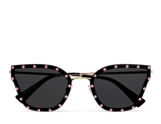 Valentino black sunglasses
