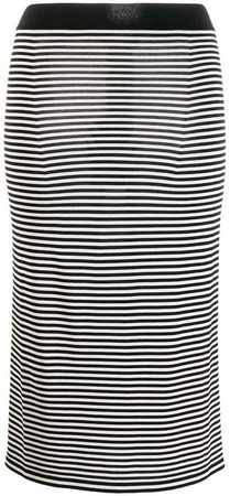 'S striped pencil skirt