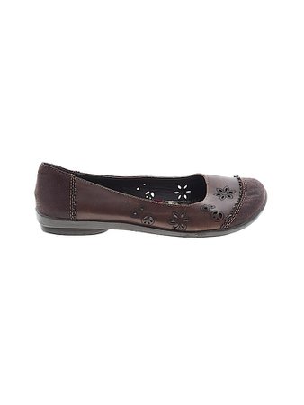 Maurices Solid Brown Flats Size 7 1/2 - 52% off | thredUP