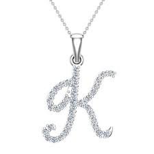 k diamond necklace - Google Search