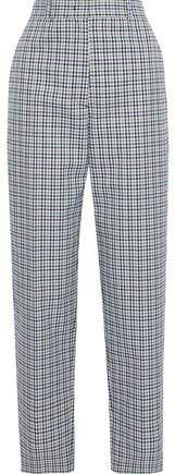 Electra Checked Twill Tapered Pants