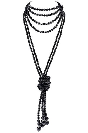 BABEYOND Art Deco Fashion Faux Pearl Necklace - A Posh Affair