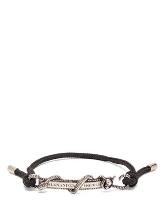 Snake cord bracelet | Alexander McQueen | MATCHESFASHION.COM UK