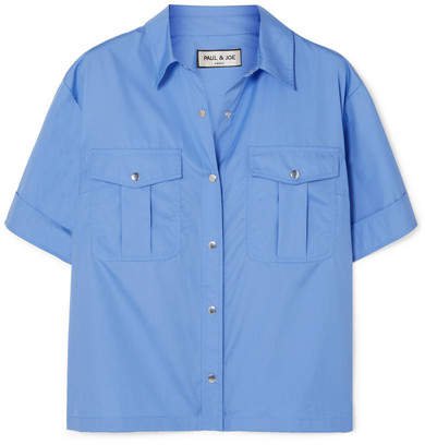 Platon Cotton Shirt - Blue