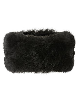 Faux Fur Headband | Black | One Size | 5912220300 | Accessorize